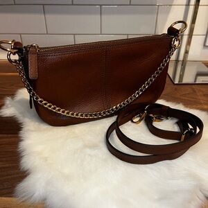 Fossil Jolie Small Leather Crossbody Bag